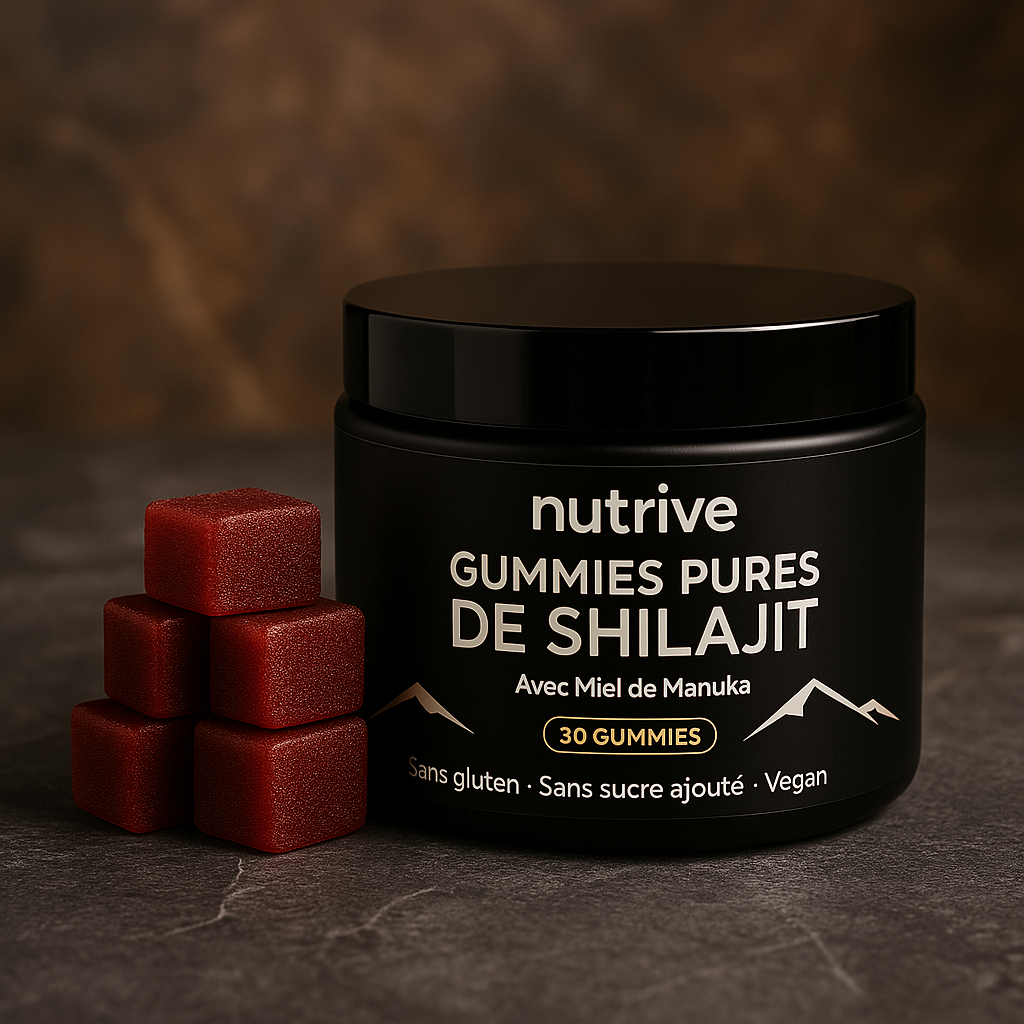 Nutrive© Gummies Pures De Shilajit