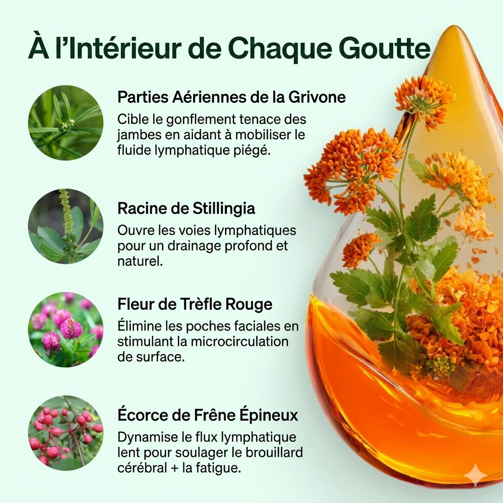 Se sentir plus léger et avoir moins de gonflement en 16 jours ou moins.