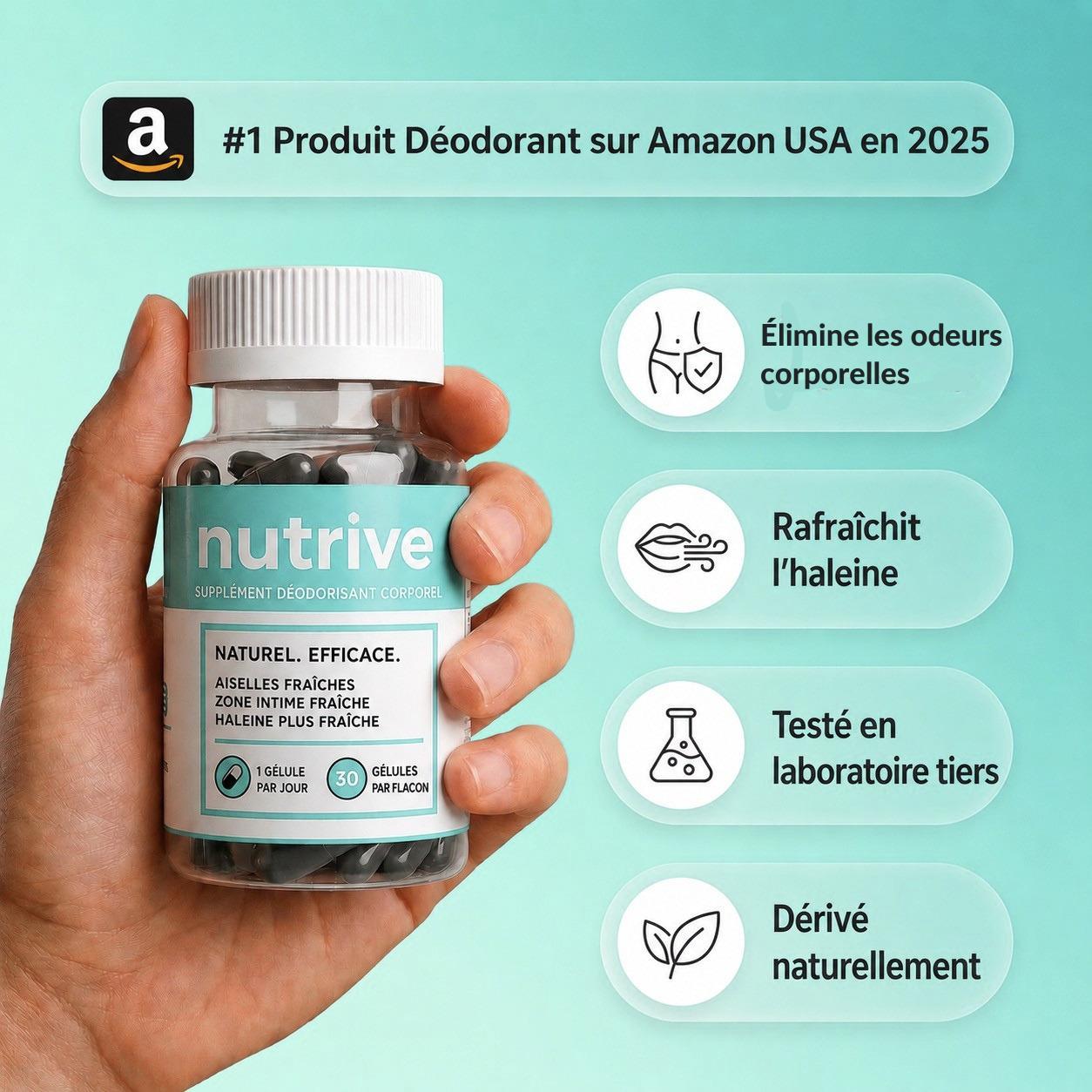Nutrive® Désodorisant Corporel