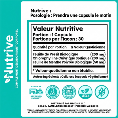 Nutrive® Désodorisant Corporel