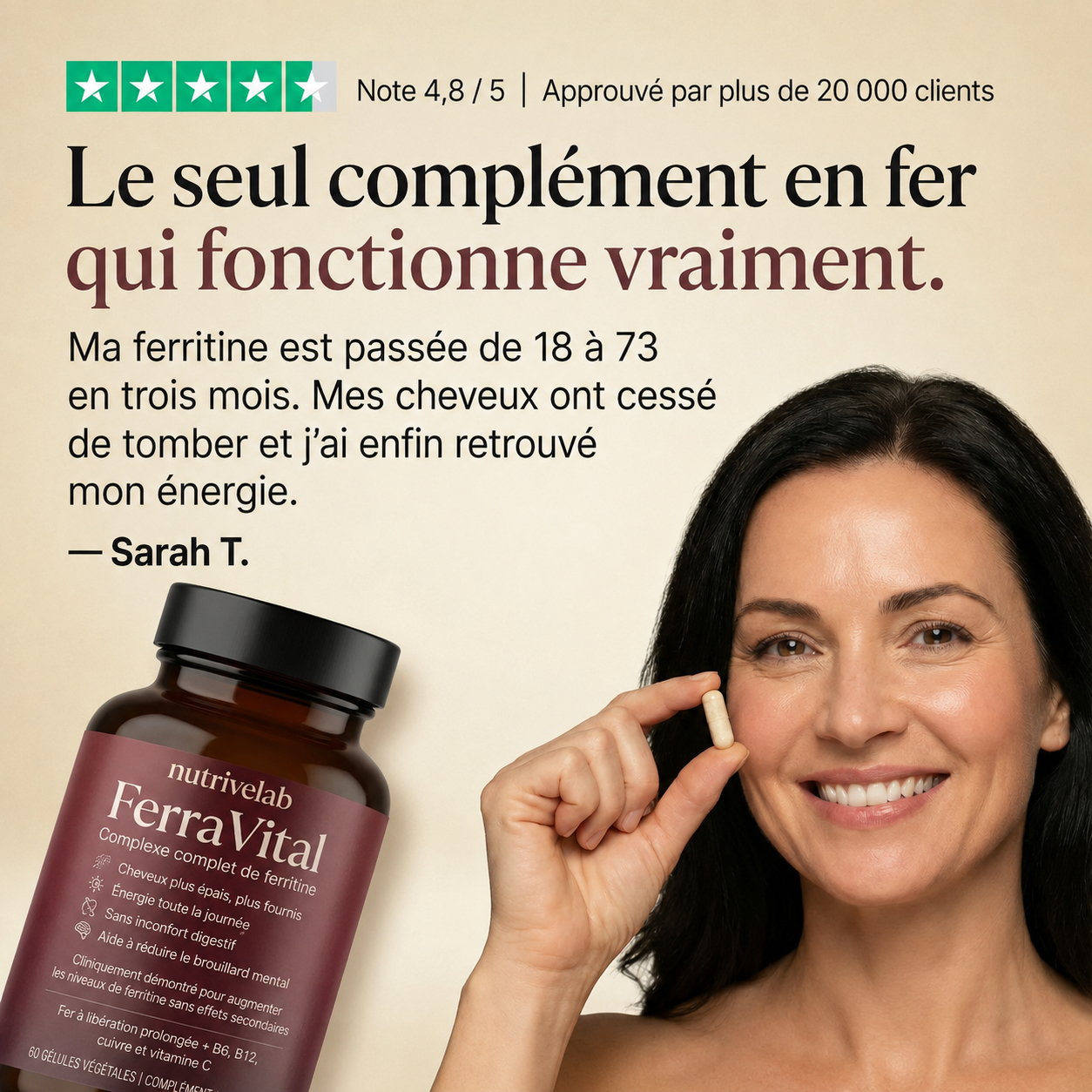 FerraVital™ Soutien du taux de ferritine