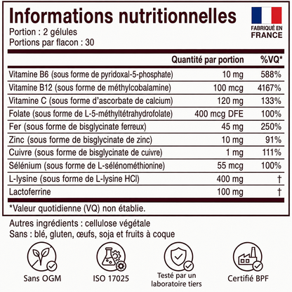 FerraVital™ Soutien du taux de ferritine
