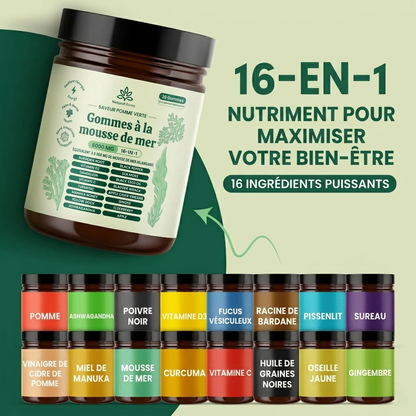 Gummies Sea Moss 16-en-1