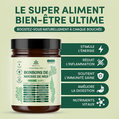 Gummies Sea Moss 16-en-1