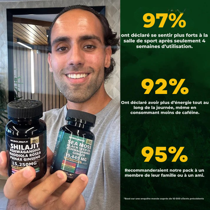 Nutrive© Pack de suppléments 20-en-1