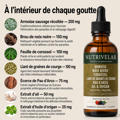 Gouttes d’Absinthe Sauvage NutriveLab™