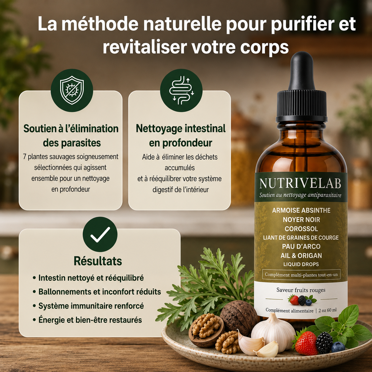 Gouttes d’Absinthe Sauvage NutriveLab™