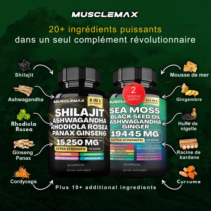 Nutrive© Pack de suppléments 20-en-1