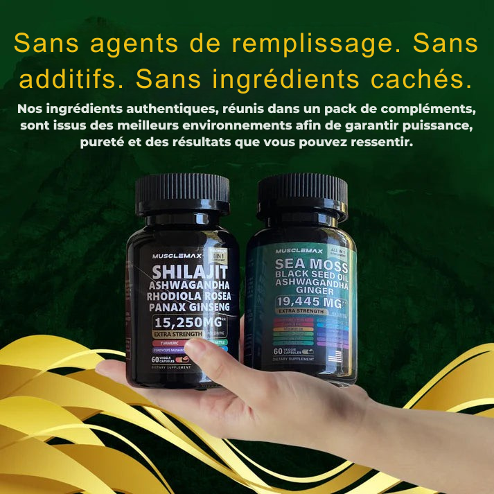 Nutrive© Pack de suppléments 20-en-1