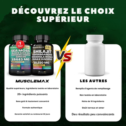 Nutrive© Pack de suppléments 20-en-1