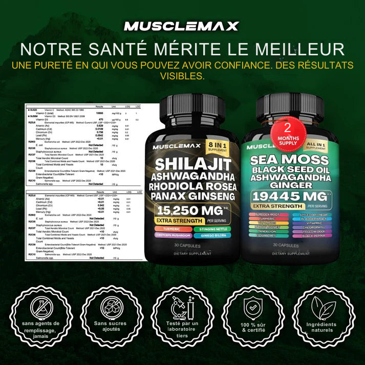 Nutrive© Pack de suppléments 20-en-1