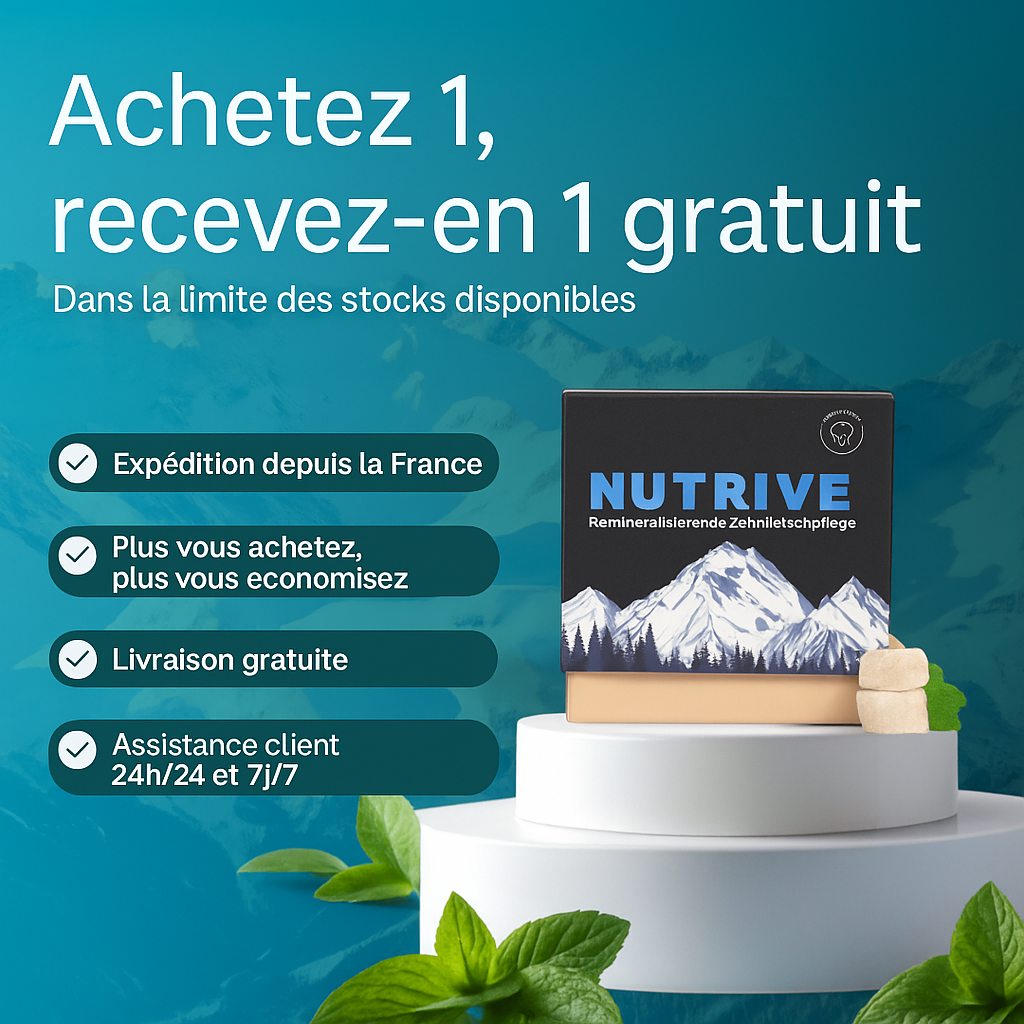 Nutrive | Chewing-Gum Reminéralisant