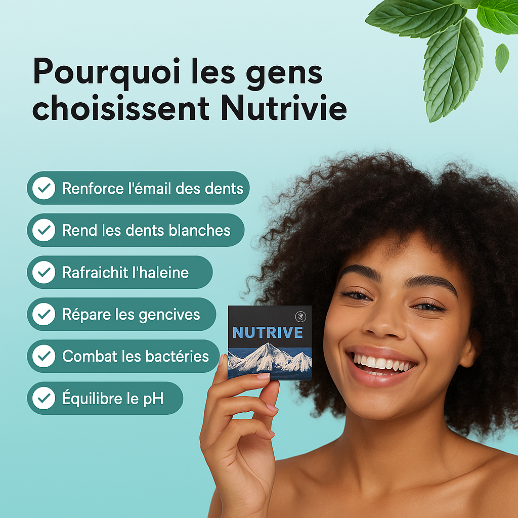 Nutrive | Chewing-Gum Reminéralisant