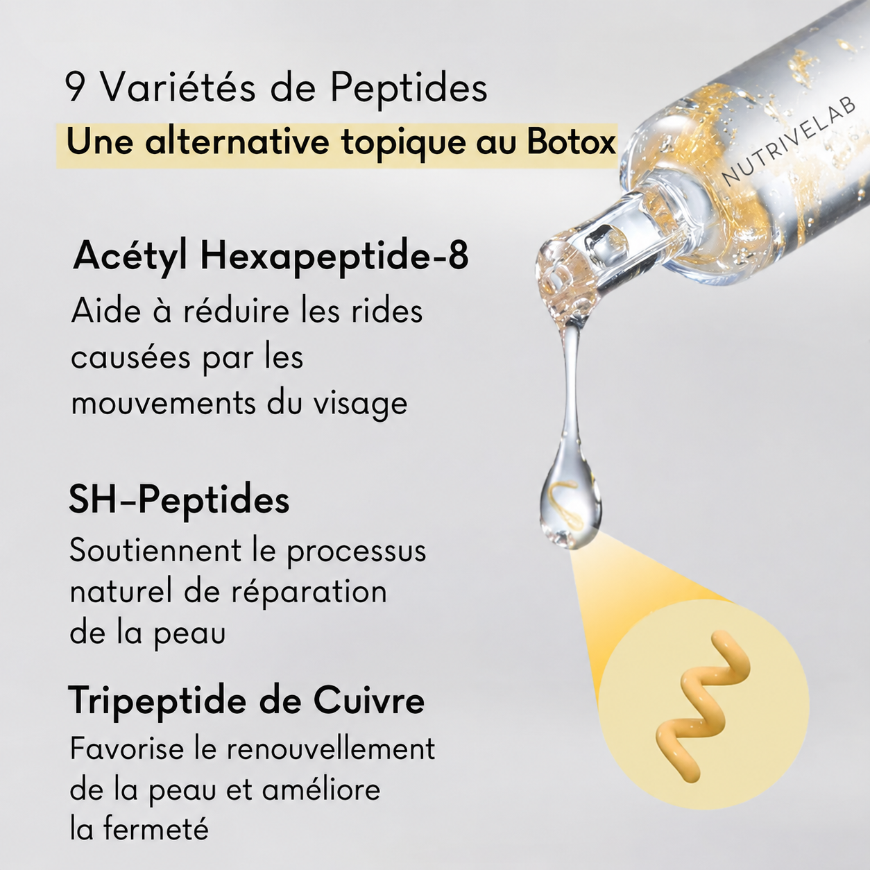 NutriveLab™ Ampoule Lift Collagène & Peptides